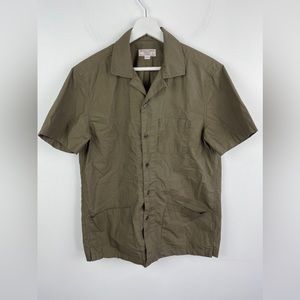 Wallace & Barnes Travel Guayabera Shirt Men’s Size S